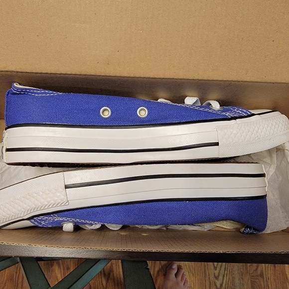 Size 5.5 - Converse Chuck Taylor All Star OX Low Periwinkle - 147140 - Picture 7 of 8